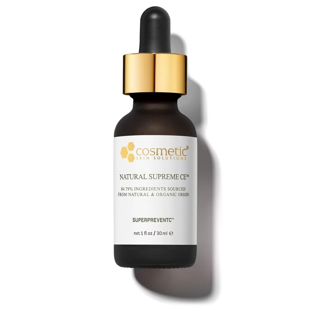 Cosmetic Skin Solutions Natural Supreme CE 15% Vitamin C Serum 1oz NIB Organic